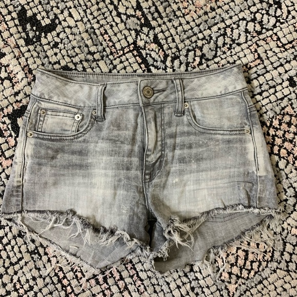 American Eagle Gray Acid Wash Jeans - Picture 4 of 5